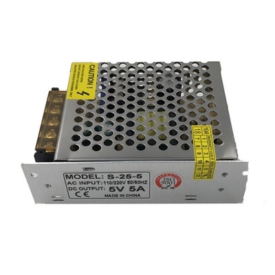 25W DC 5525 Fuente de alimentación Entrada AC 110V 220V 5V 5A con Protección contra sobrecargas