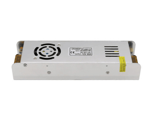 240w 20a fuente de alimentación delgada 24v para tipo de salida única y voltaje de entrada AC110V/220V