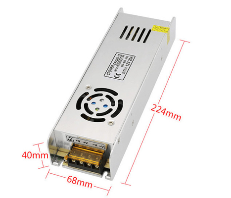 240w 20a fuente de alimentación delgada 24v para tipo de salida única y voltaje de entrada AC110V/220V