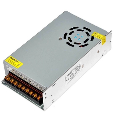 Eficiencia 82% 220V/110VAC Voltado de entrada S-250-24 Fuente de alimentación de corriente continua con ventilador 24V 24V 10A 250W