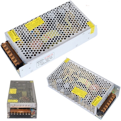 Adaptador de alimentación AC/DC de salida única 12V 180W 15A con protección contra cortocircuito