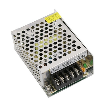 C-Power 110V 220V 12V 24V 5V 3A 15W Fuente de alimentación con interruptor con protección contra sobre tensión