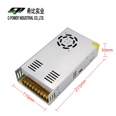 360W 5000pcs 5v 9v12V 12v Frecuencia de salida 50-60HZ Fuente de alimentación de conmutación de cámaras CCTV